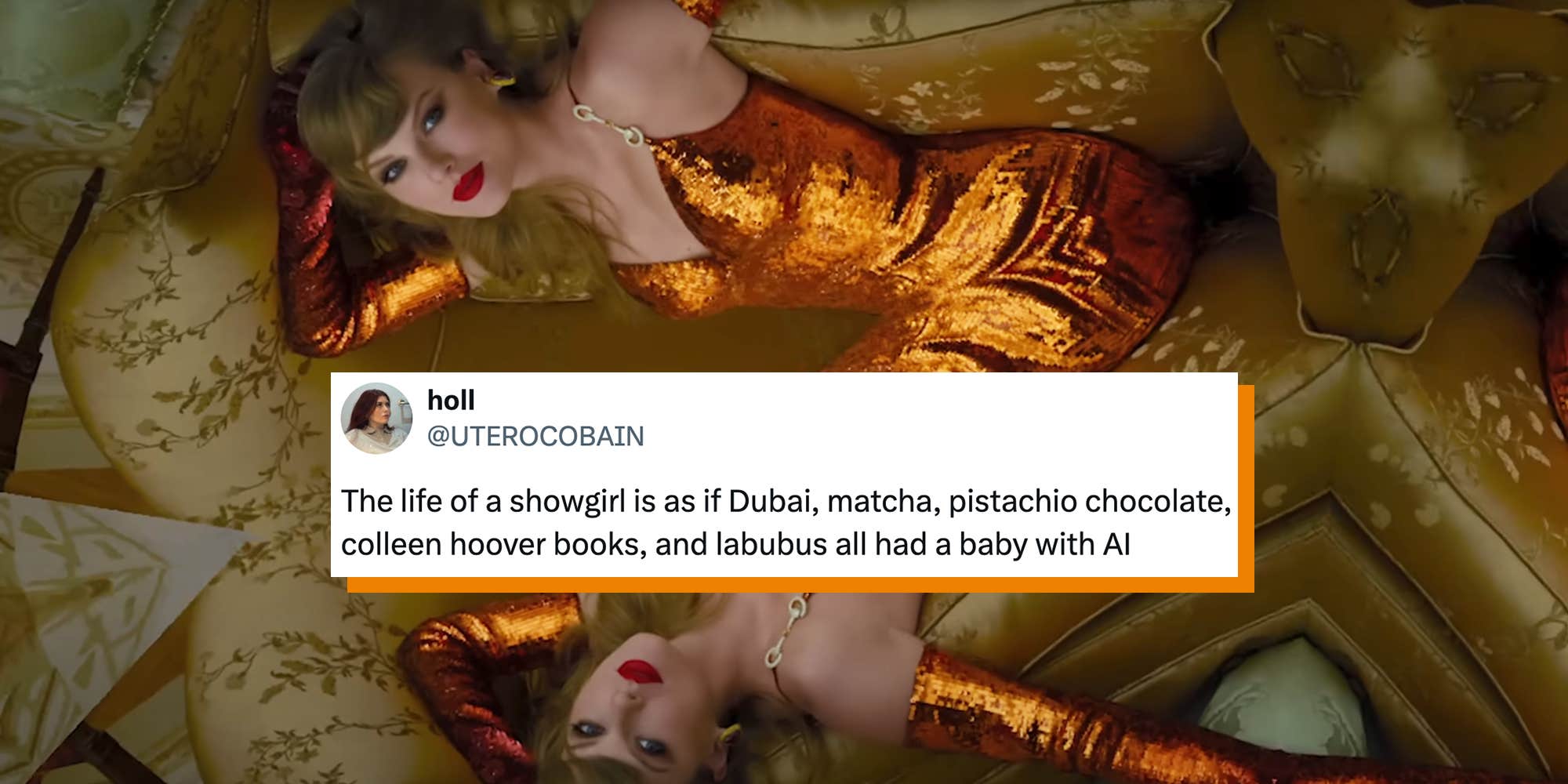 The internet is picking apart Taylor Swift's lyrics in the "Life of a Showgirl" album—and not in a good way