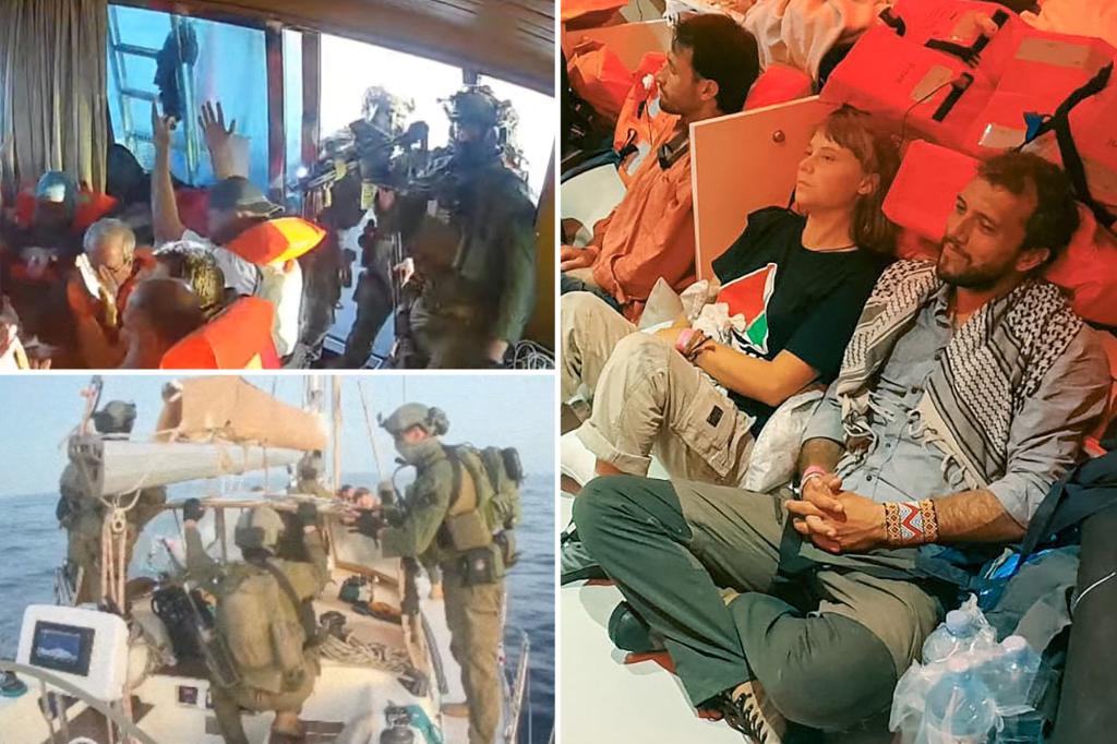Gaza flotilla activists allege Israeli soldiers treated them ‘like monkeys’ — with Greta Thunberg singled out for ‘mockery’