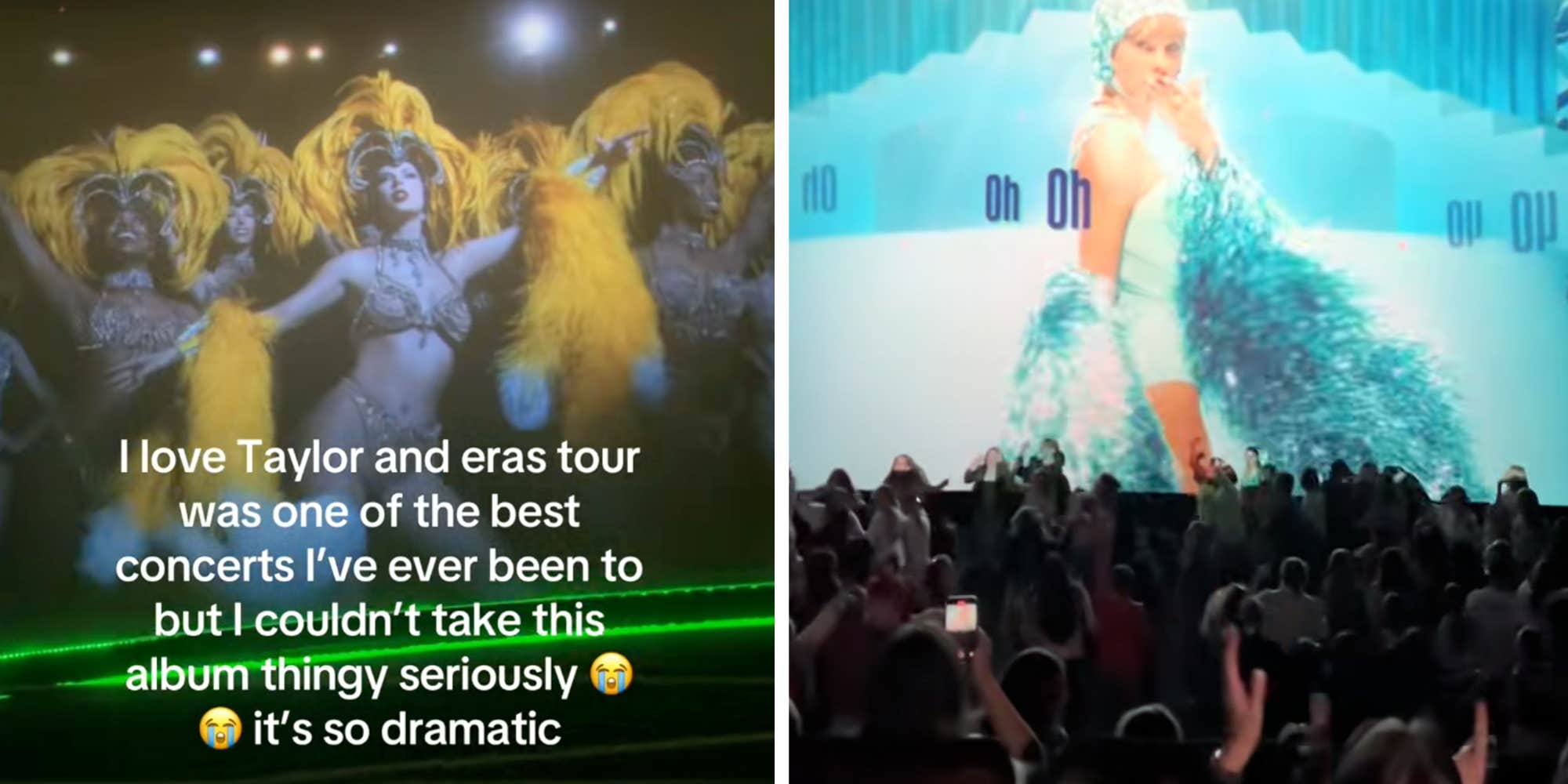 We just realized how stupid this is": Taylor Swift fans react to her movie theater takeover for "The Life of a Showgirl