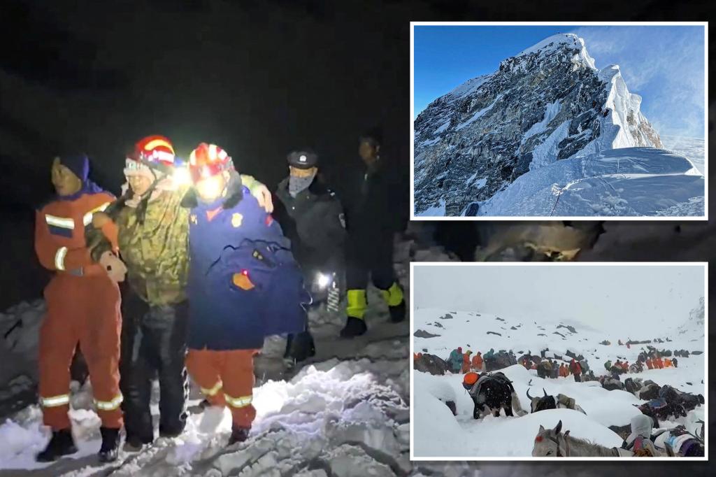 Hundreds of Mount Everest hikers rescued after snow, storm strands them on world’s highest mountain — scores more still unaccounted for
