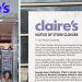 Note on closed Claire's store blames "radical left agitators" for closure