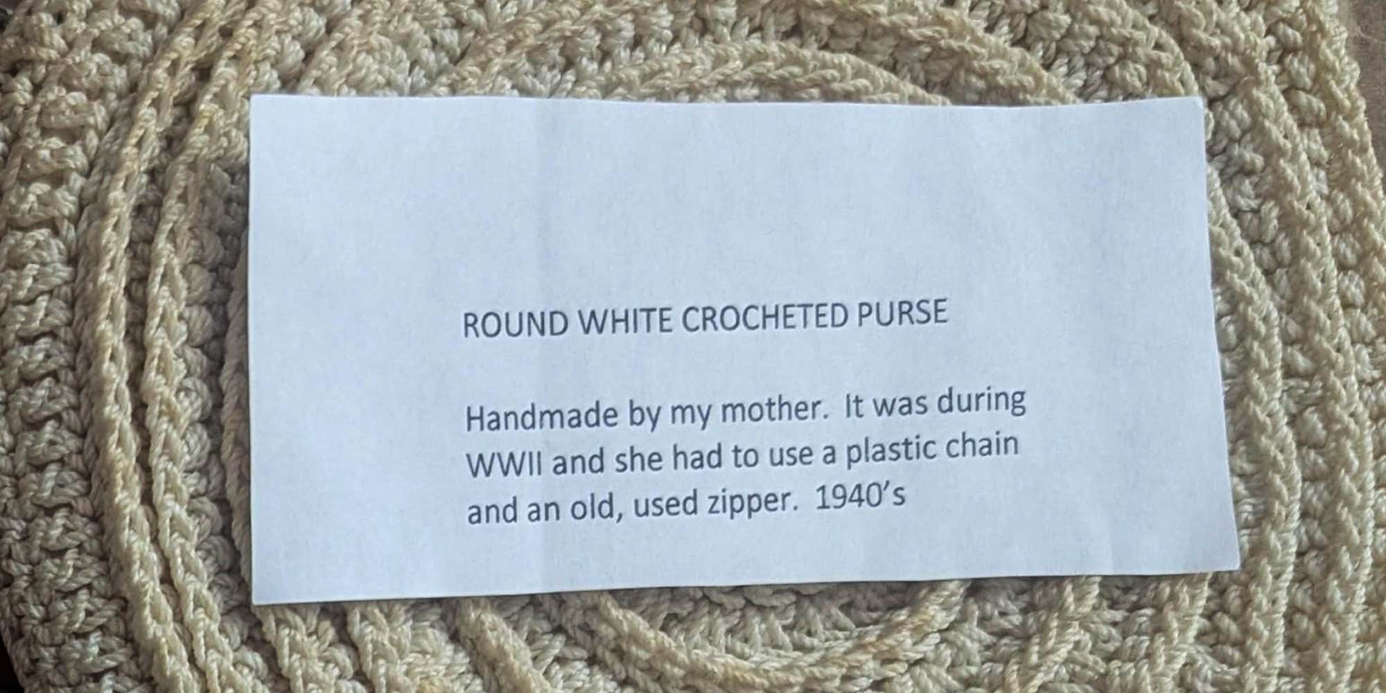 "Making me emotional": Thrifter finds decades-old notes left by previous owner in vintage purses