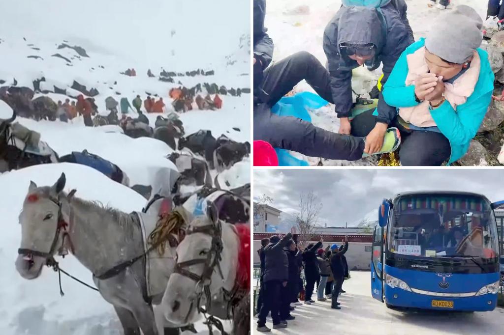 All 880 hikers, guides reportedly rescued after blizzard left them stranded on Everest
