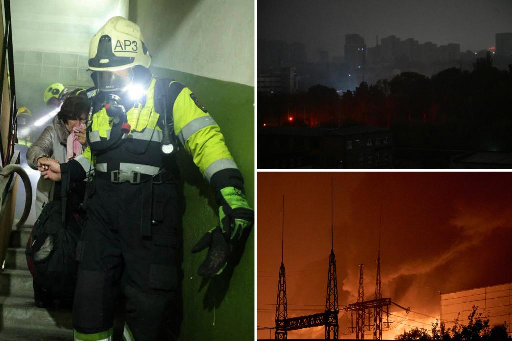 Deadly, overnight Russian attack cuts power to 9 Ukrainian regions, including Kyiv