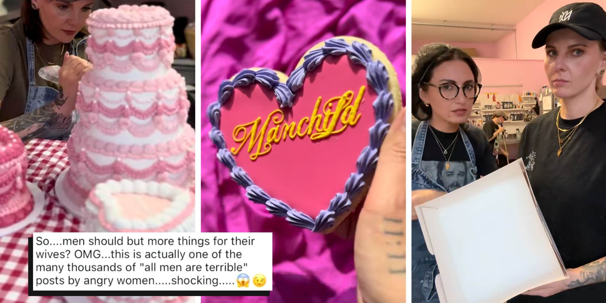 "Astonishingly rare": Bakers trigger a bunch of men by revealing the "most popular" cake dudes buy for their partners