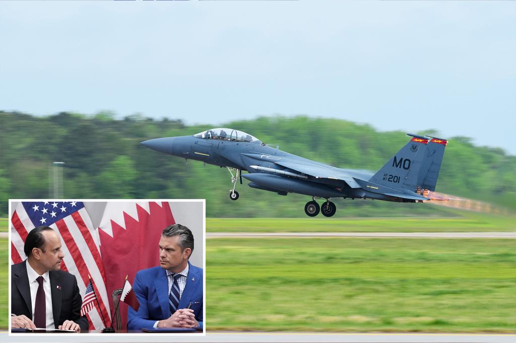 Pentagon agrees to host Qatari F-15 fighter jets and pilots at Idaho air base