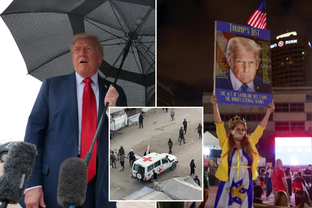‘War is over’ Trump declares — as he arrives in Israel following hostage release