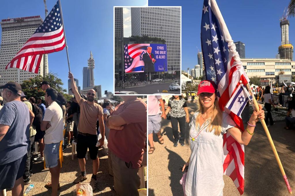 ‘I’m here to thank America’: Israel flooded with Trump, US gratitude — even by people on the left