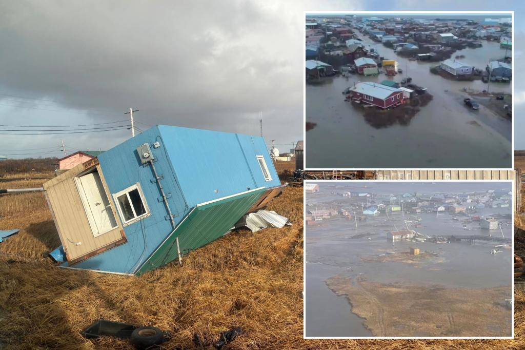 People missing, dozens rescued in western Alaska after Typhoon Halong’s remnants cause widespread flooding