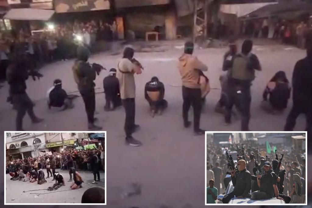 Hamas carries out public executions — just hours after signing peace treaty with Israel