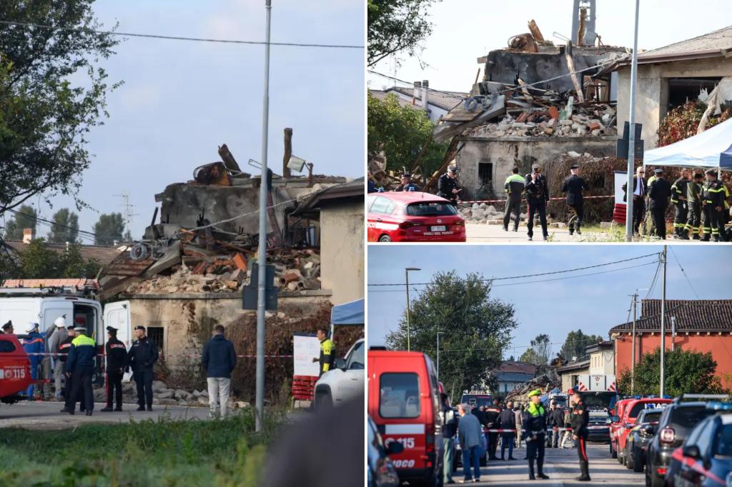 3 Italian police officers killed in farmhouse explosion allegedly set by brothers fighting eviction