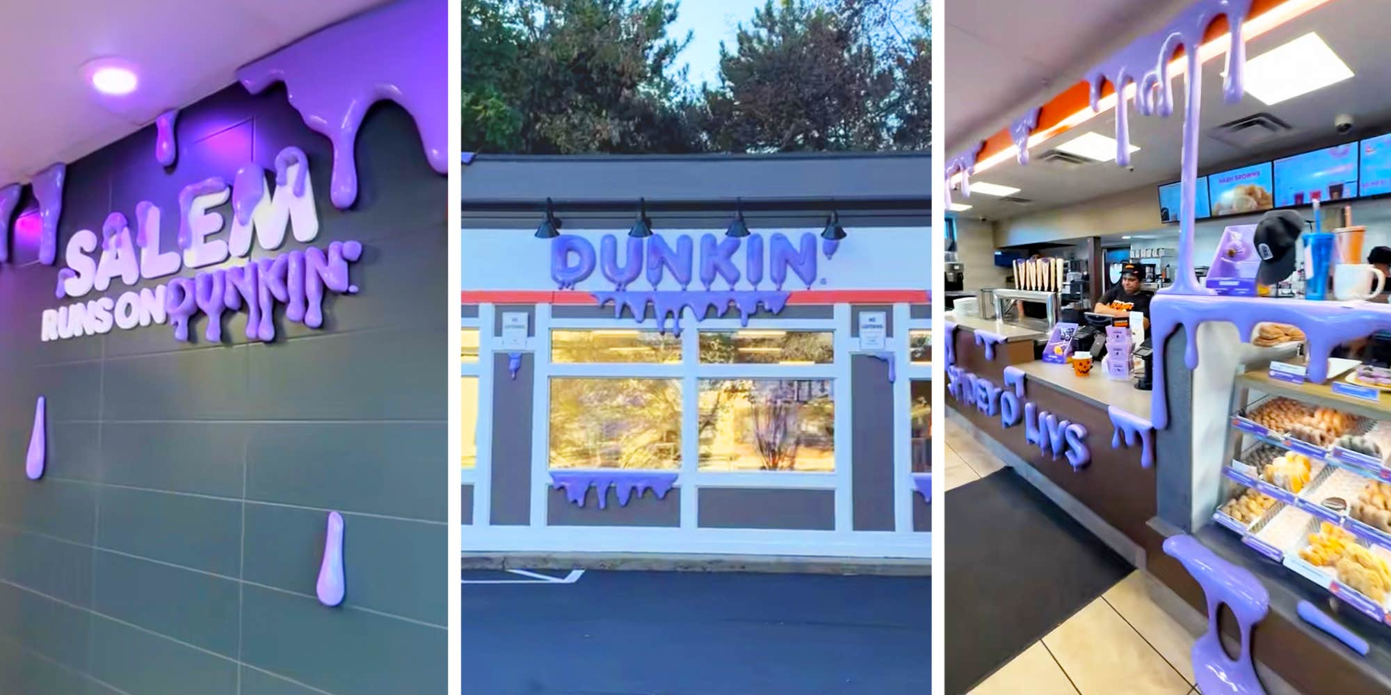 "They should do this everywhere": There's only one Dunkin' location in the country that decorates for Halloween, and the reason why actually makes sense