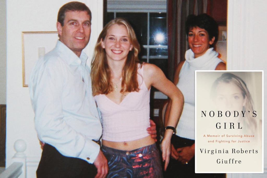 Virginia Giuffre’s memoir details abuse by ‘profusely’ sweating Prince Andrew — including his creepy feet kissing: excerpt