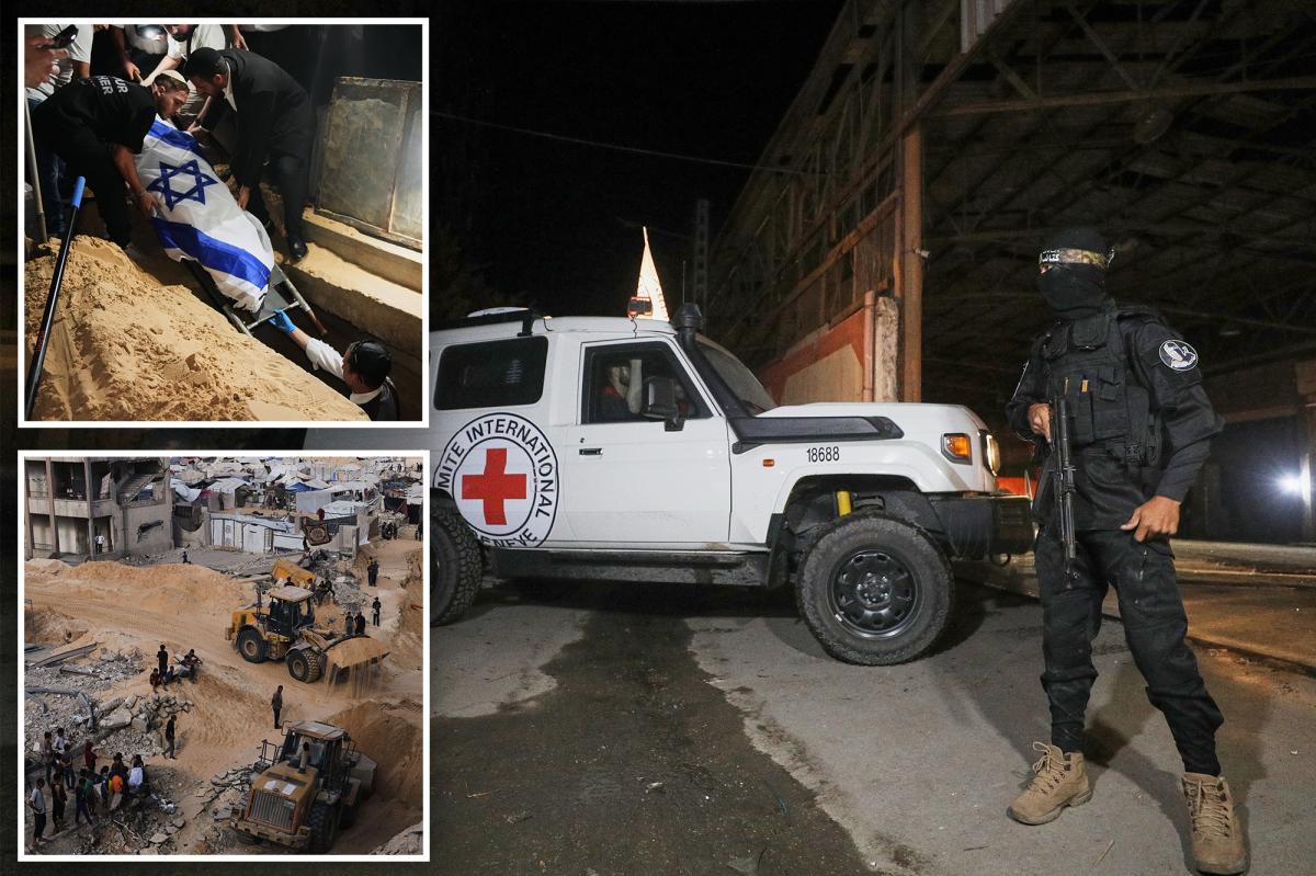 Hamas says it will return bodies of two additional Israeli captives tonight