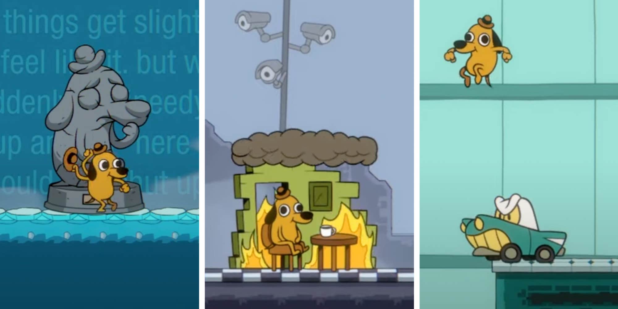 Finally, the "This is Fine" meme is now a video game