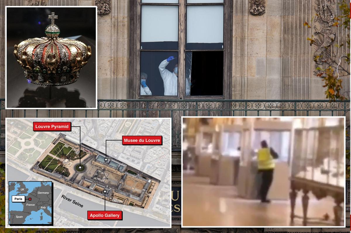 How Louvre robbers swiped millions of dollars in jewels in wild 10-minute heist