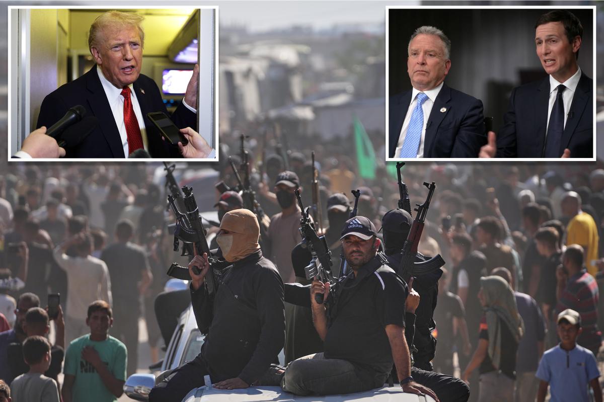 Kushner and Witkoff reveal how the Trump admin plans to disarm Hamas amid faltering peace deal