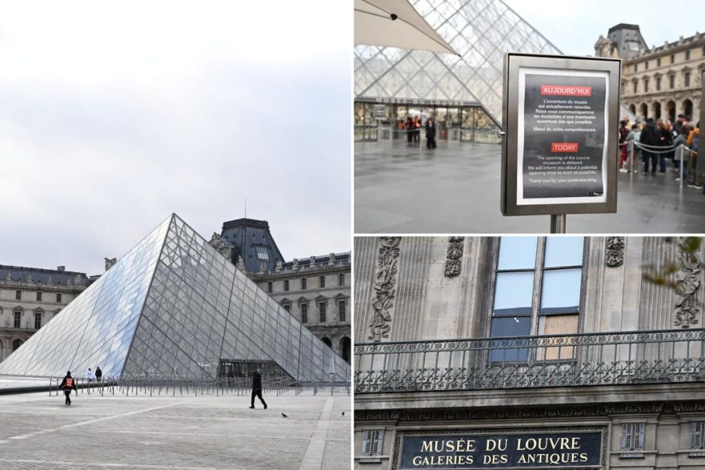 Louvre Museum remains closed day after brazen jewel heist