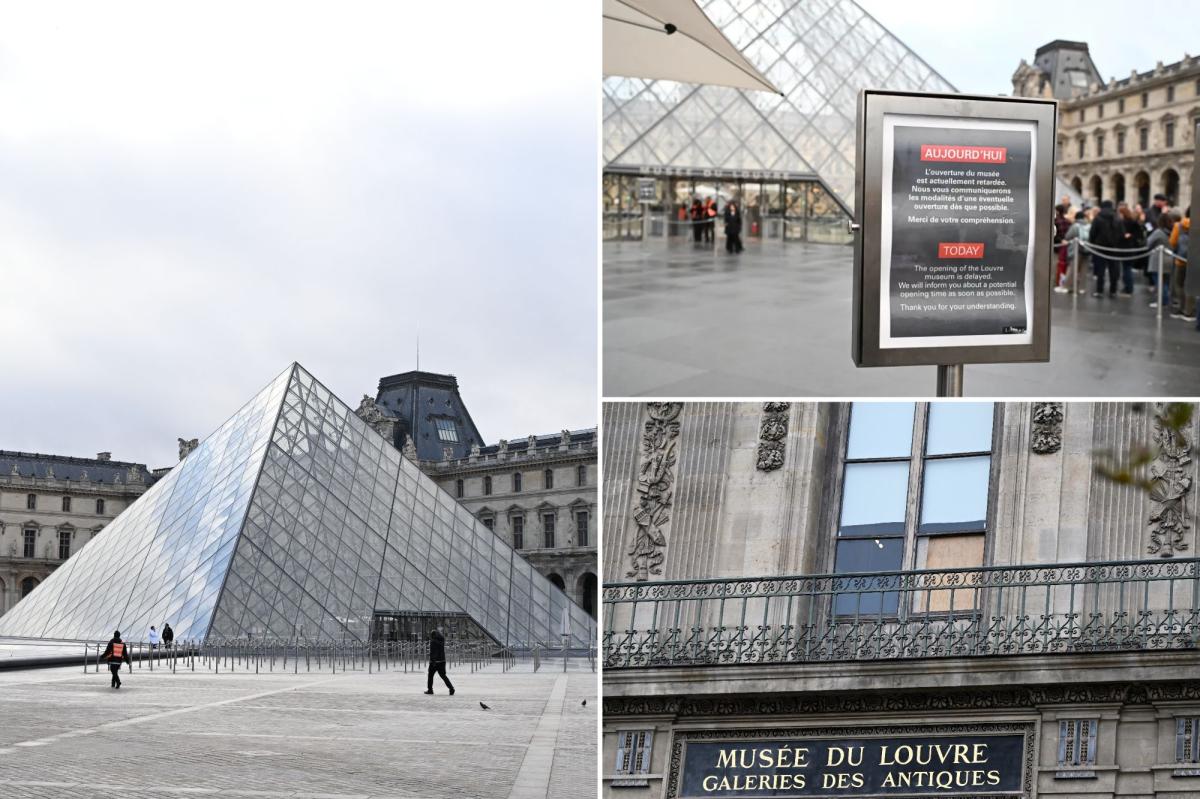Louvre Museum remains closed day after brazen jewel heist