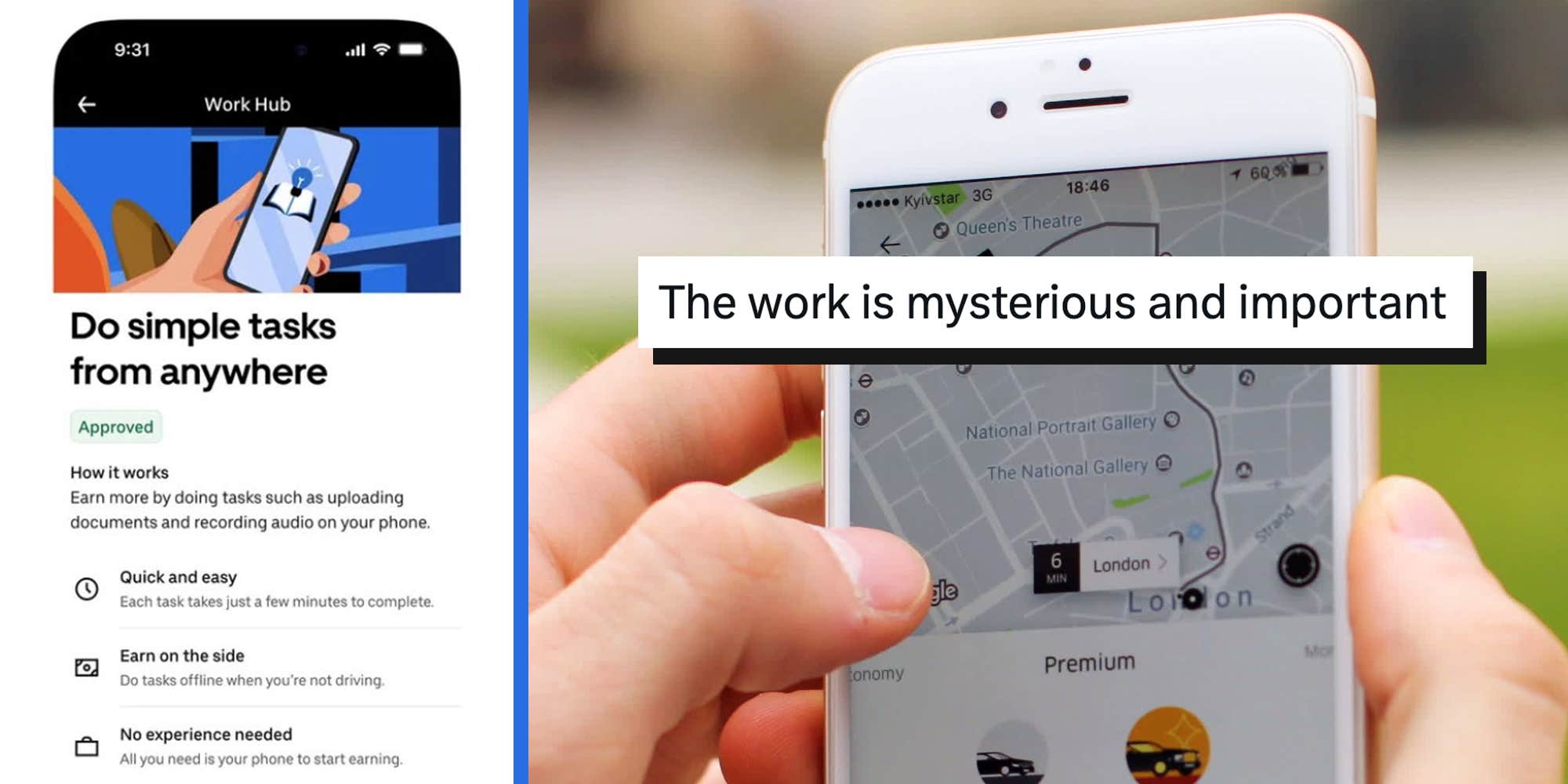 Uber rolls out "digital tasks" drivers can complete to earn extra money