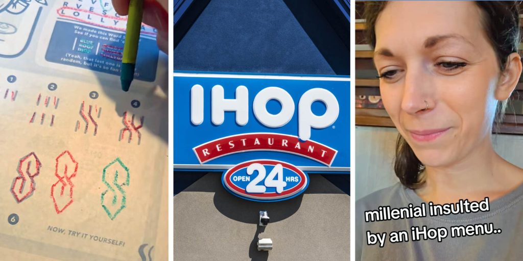 "I want to speak to a manger": IHOP's kids menu has millennials crashing out for a very specific reason