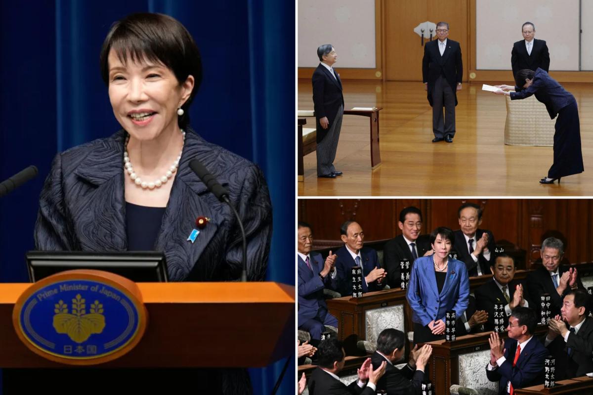 Japan’s parliament elects ultraconservative Sanae Takaichi as country’s first female prime minister