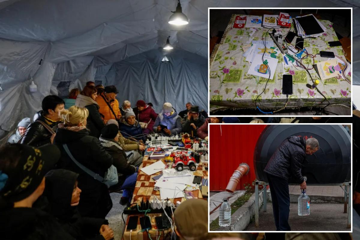 Russian attacks leave thousands of Ukrainians without power as winter approaches