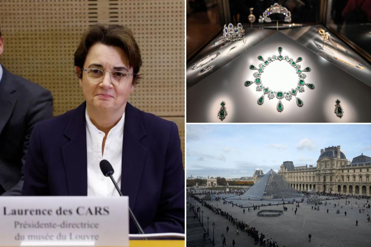 Louvre director acknowledges ‘terrible failure’ after jewel heist — and offers to resign