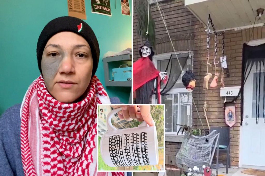 Palestinian refugee rips ‘white people’ for putting up Halloween decorations — goes on expletive-filled rant