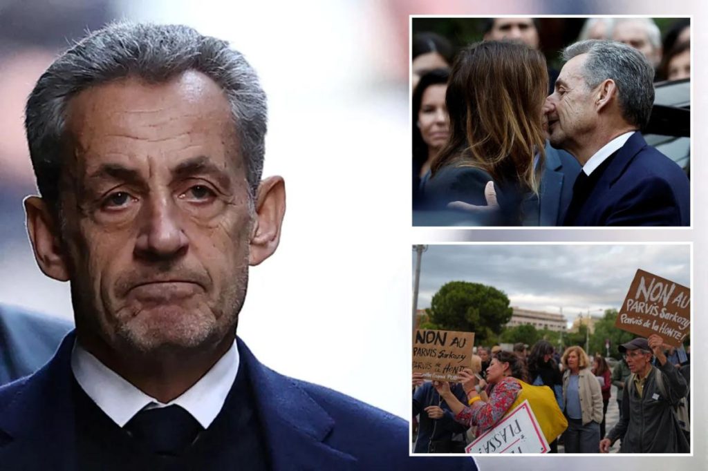 France’s jailed ex-president targeted by death threats from fellow prison inmate: officials