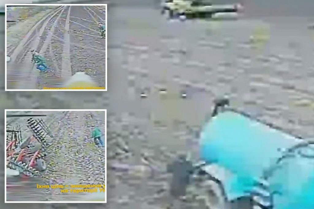 Chilling footage shows Russian drone hunting down Ukrainian farmers in ‘staged safari’: ‘This is another war crime’