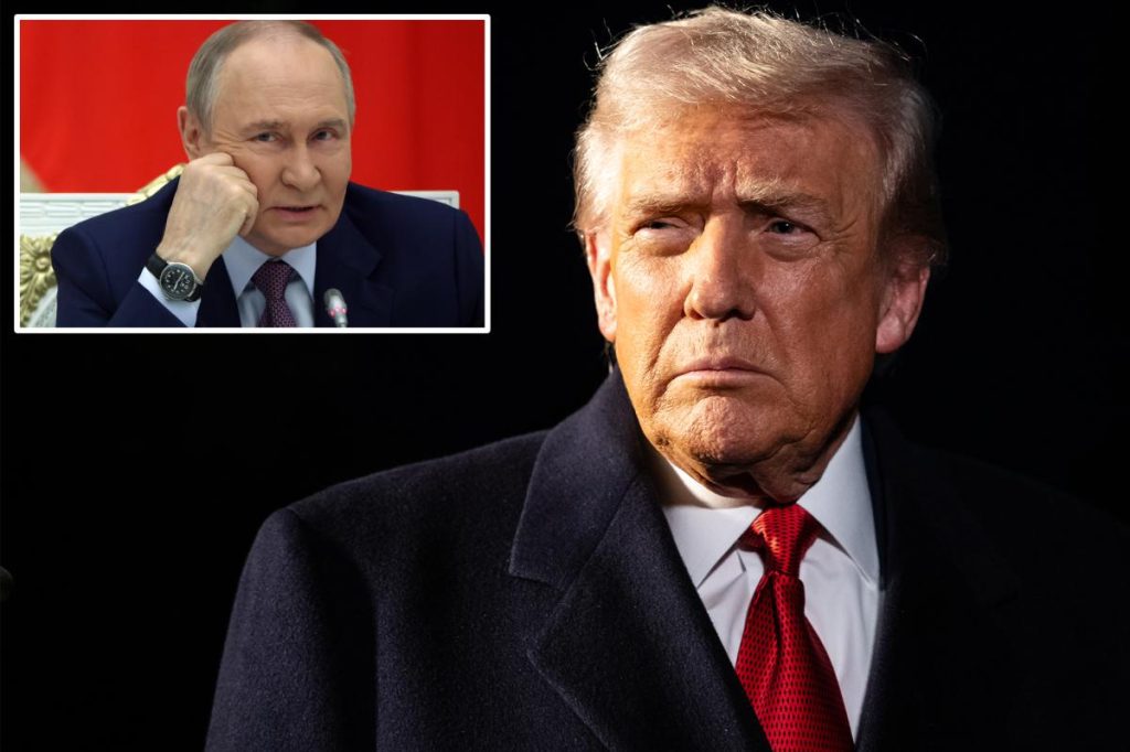Trump not meeting with Putin again until he knows they’re going to make a deal: ‘I’m not wasting my time’