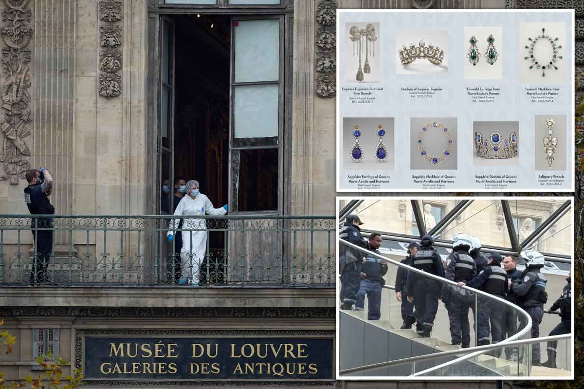 Louvre heist being investigated as inside job with security guard eyed in landmark robbery: report