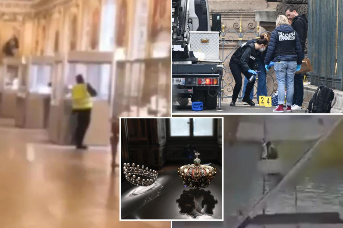 Two men arrested over $100M Louvre Museum jewel heist — as one suspect was busted at airport trying to flee country: report