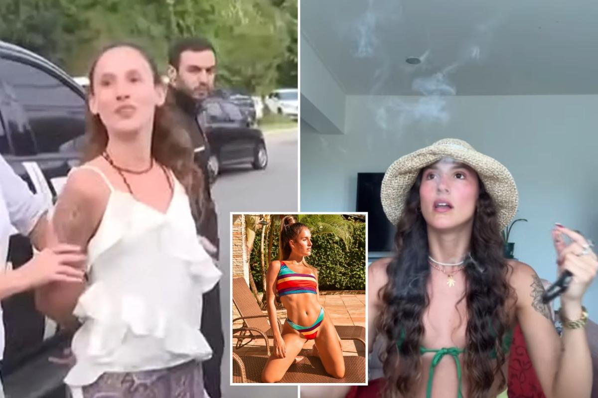 Bikini-clad Brazilian influencer Melissa Said breaks silence after she’s arrested, accused of being drug trafficking queen