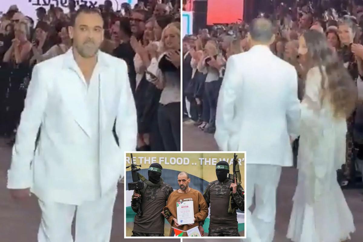 Freed Israeli hostages take to the runway to open Tel Aviv Fashion Week