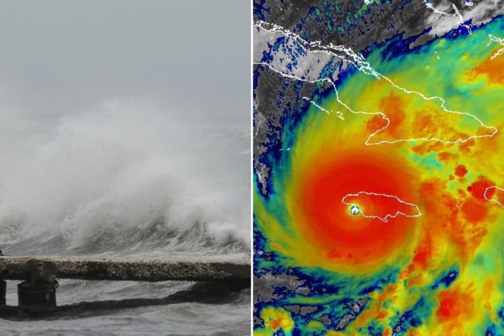 Hurricane Melissa unleashes demonic howling as it pummels Jamaica with 185 mph winds