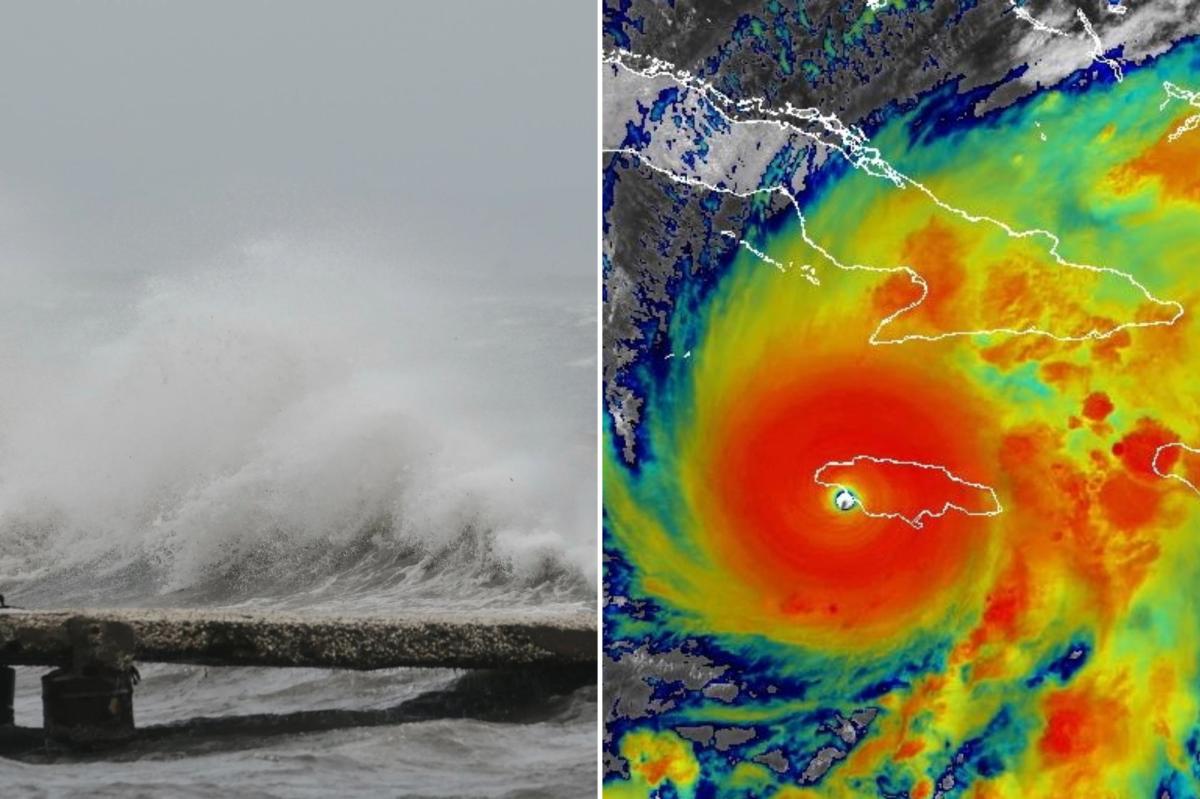 Hurricane Melissa unleashes demonic howling as it pummels Jamaica with 185 mph winds