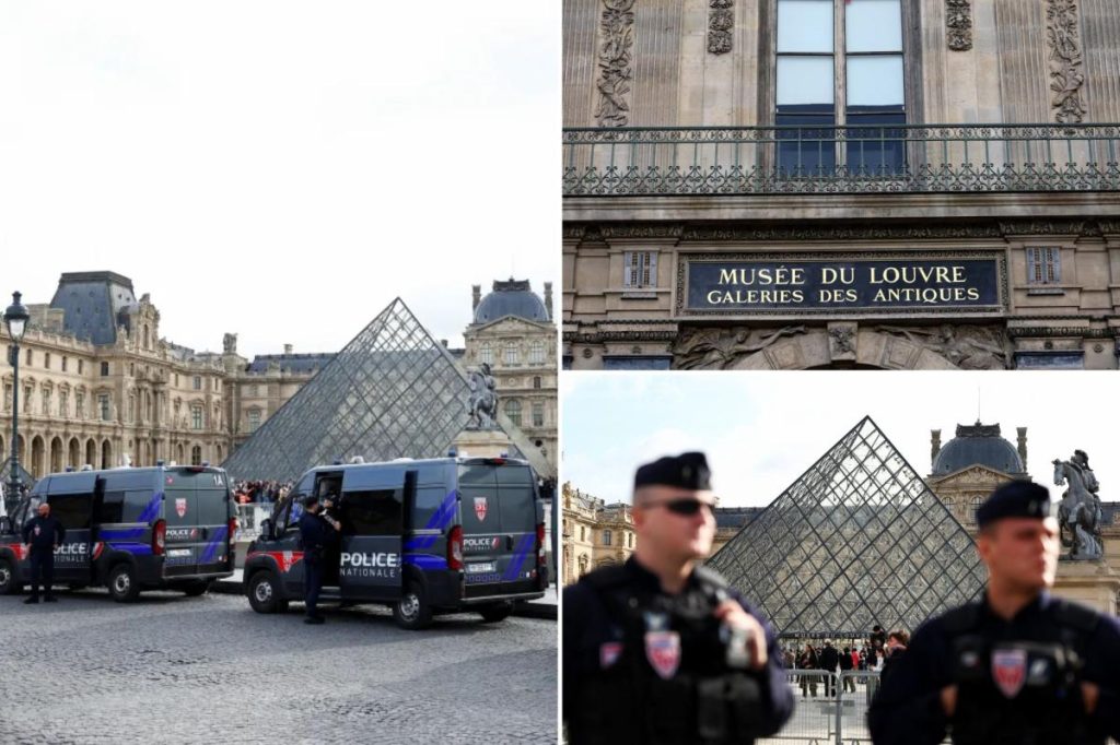 Paris police admit errors in Louvre’s security, including technical negligence may have aided jewel thieves