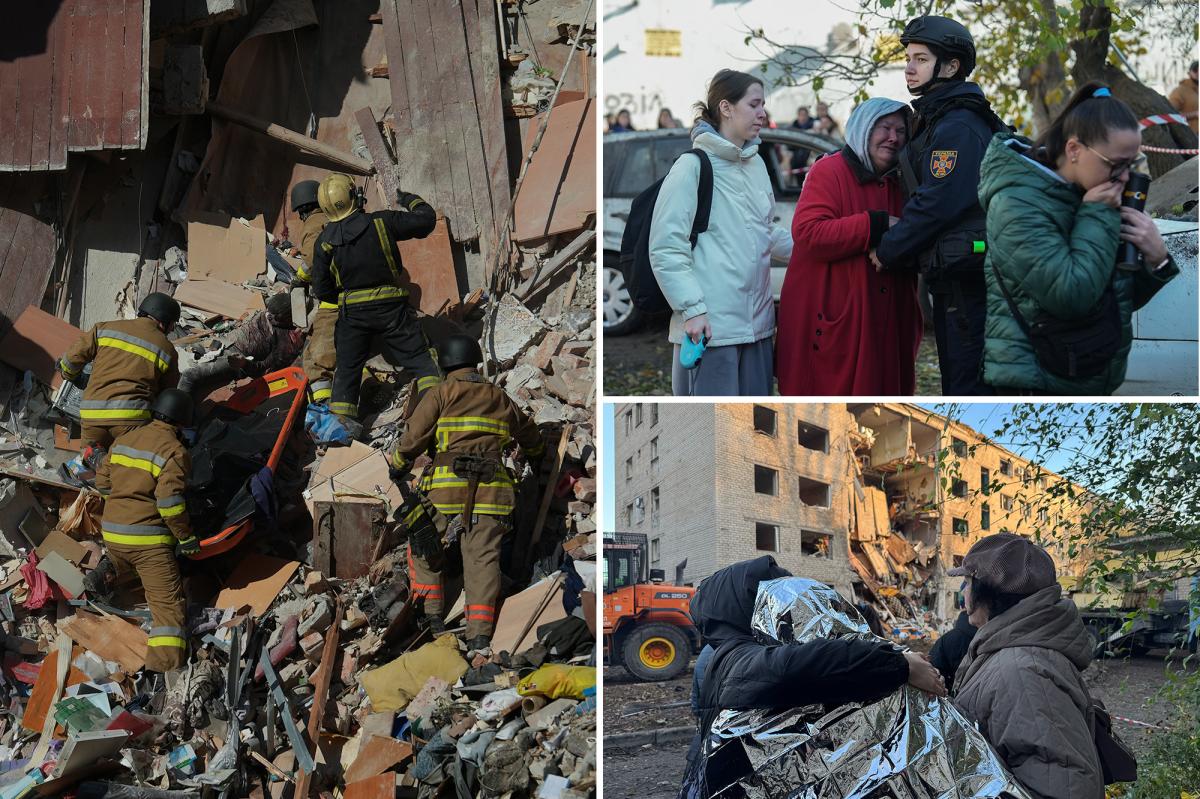 Russia bombards Ukraine with one of the war’s largest assaults, killing 7-year-old girl