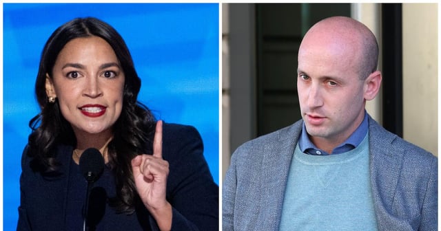 AOC Mocks ‘Short Troll’ Stephen Miller And Urges Dems to ‘Laugh’ at MAGA Men - The progressive congresswoman took a jab at MAGA men and diagnosed them with “insecure masculinity.”