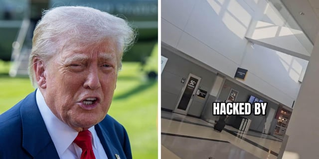 Airports across North America hacked to play pro-Palestine, anti-Trump messages | “Imagine shutting down the government and realizing you forgot to pay cybersecurity.”