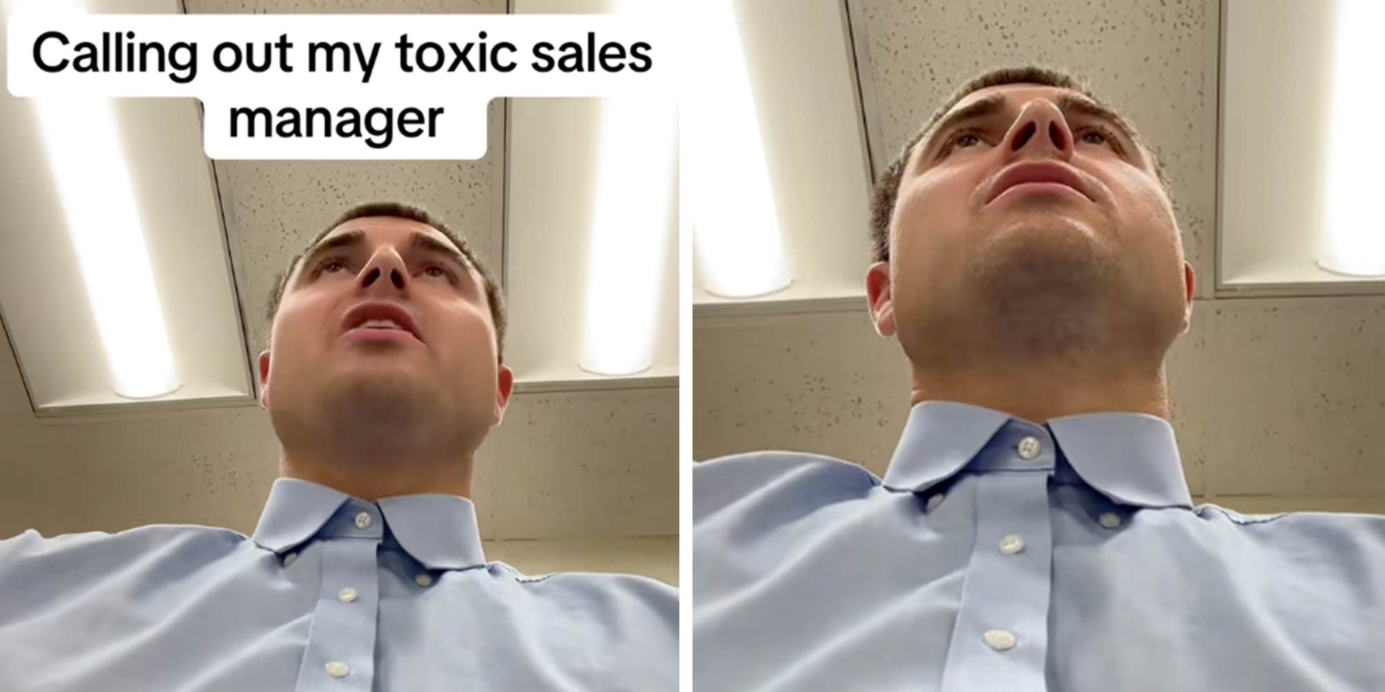 "Are you delusional?": Salesman records himself brutally clapping back at his "toxic manager"—and the video got him a job offer