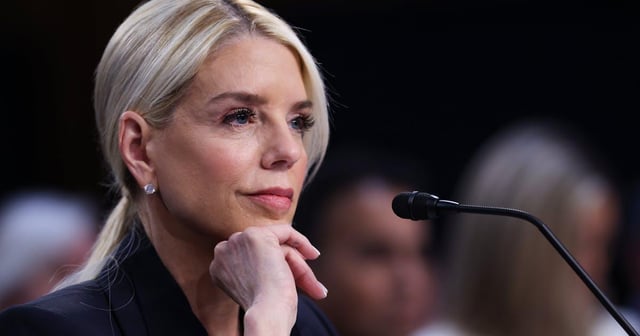 Bondi Loses It After Being Asked About Epstein Files With Trump’s Name