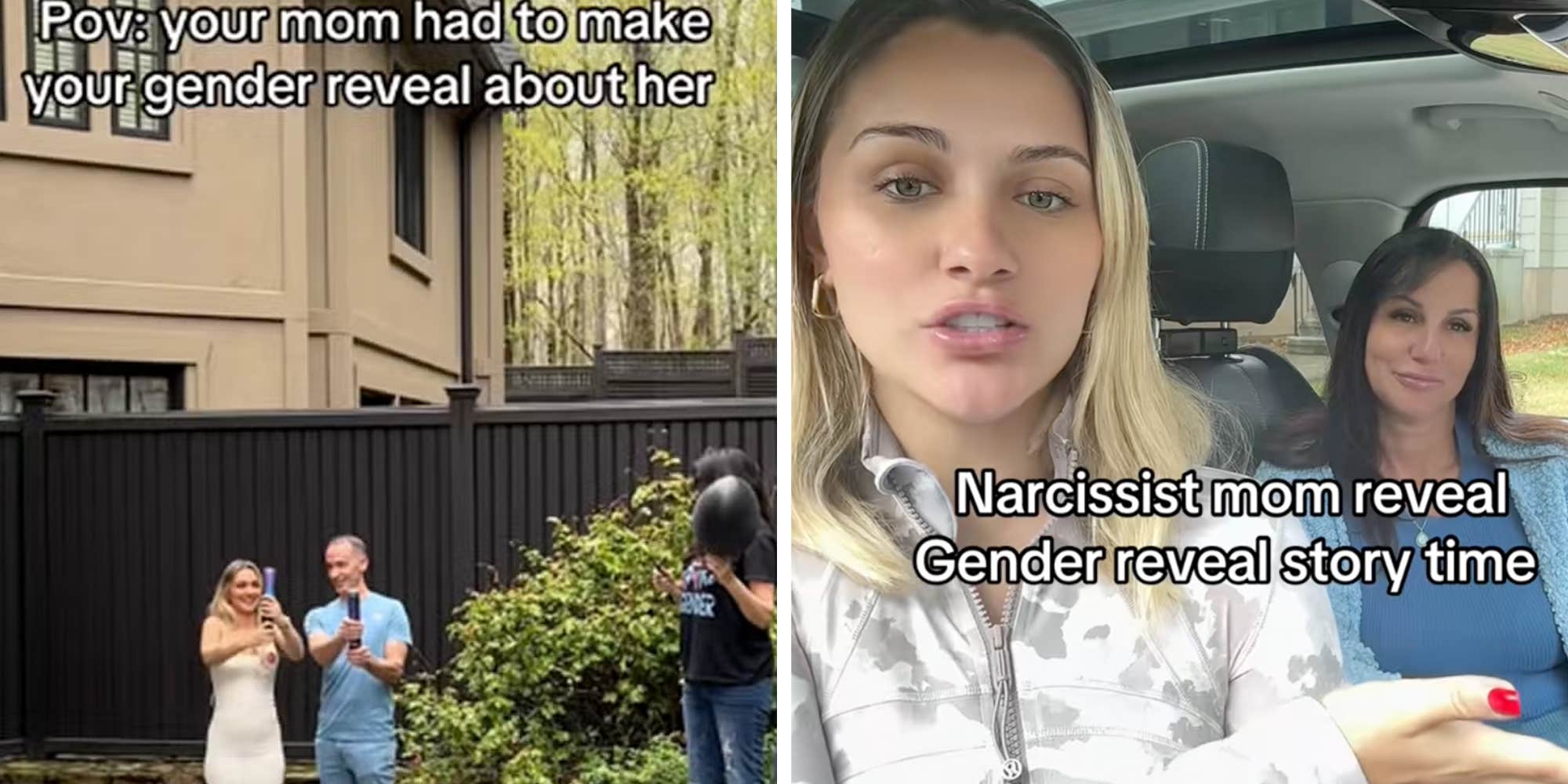 Crazy work": Influencer whose mom sabotaged her gender reveal with a "prank" gives a "narcissist mom update