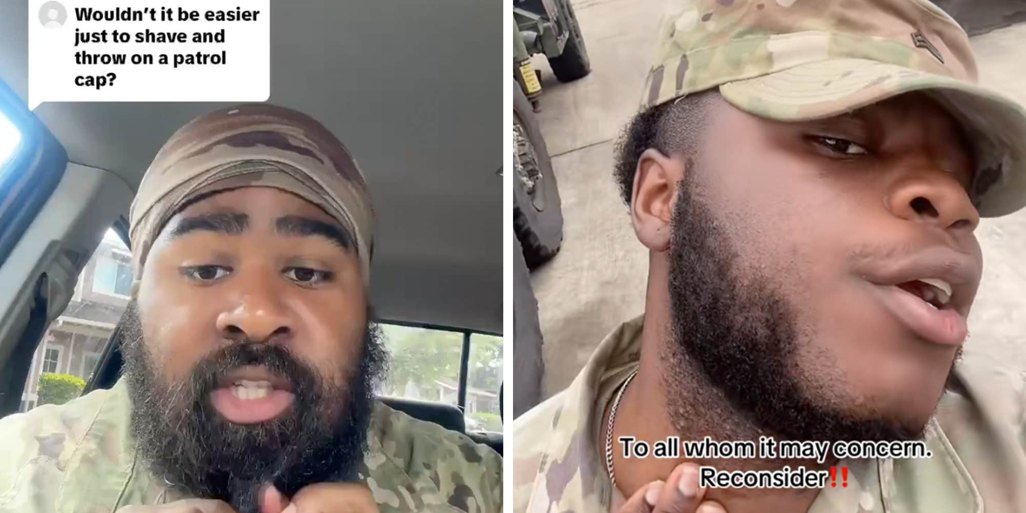 "Do you realize how many Black men you're gonna lose?": Troops online are revolting against Pete Hegseth's beard crackdown
