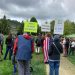 Federal agents knock down elderly couple during Portland protest