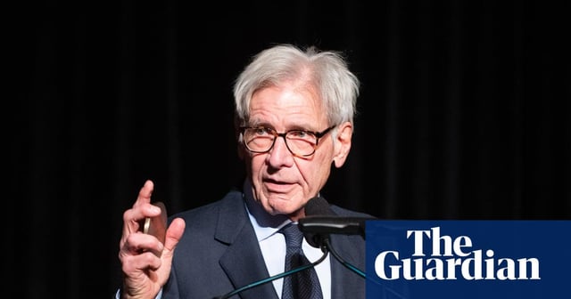 Harrison Ford says Trump’s assault on climate policy ‘scares the shit out of me’