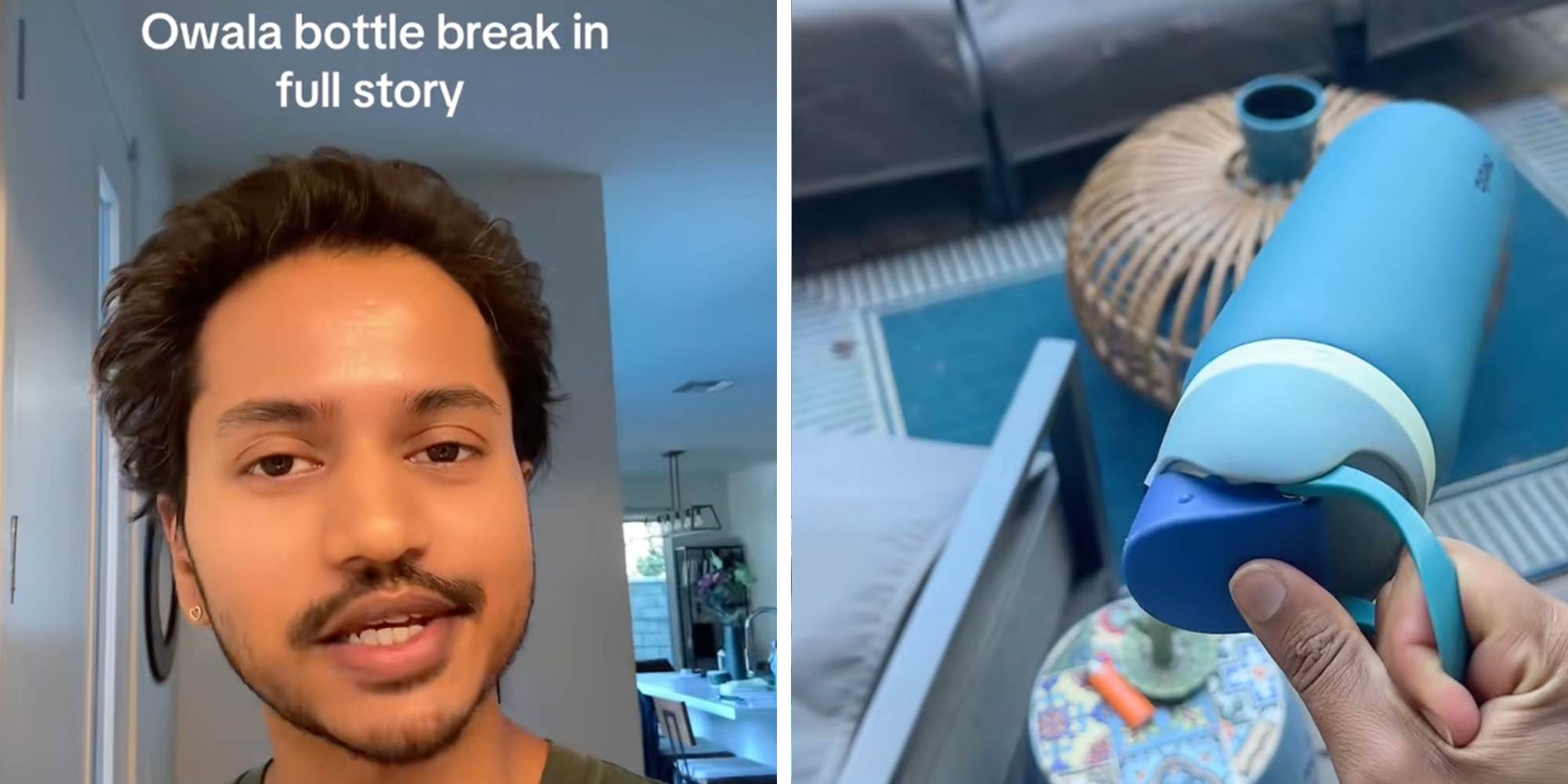 "He lunged at me": This musician fought off two home invaders using only his Owala water bottle