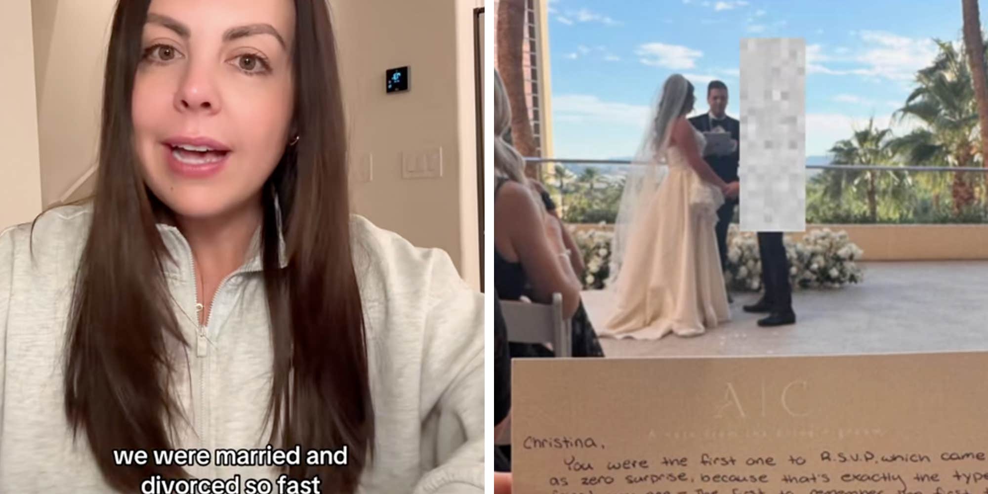 Healing or heartbreaking? Divorced woman shares wedding photos on what would've been her 1-year anniversary